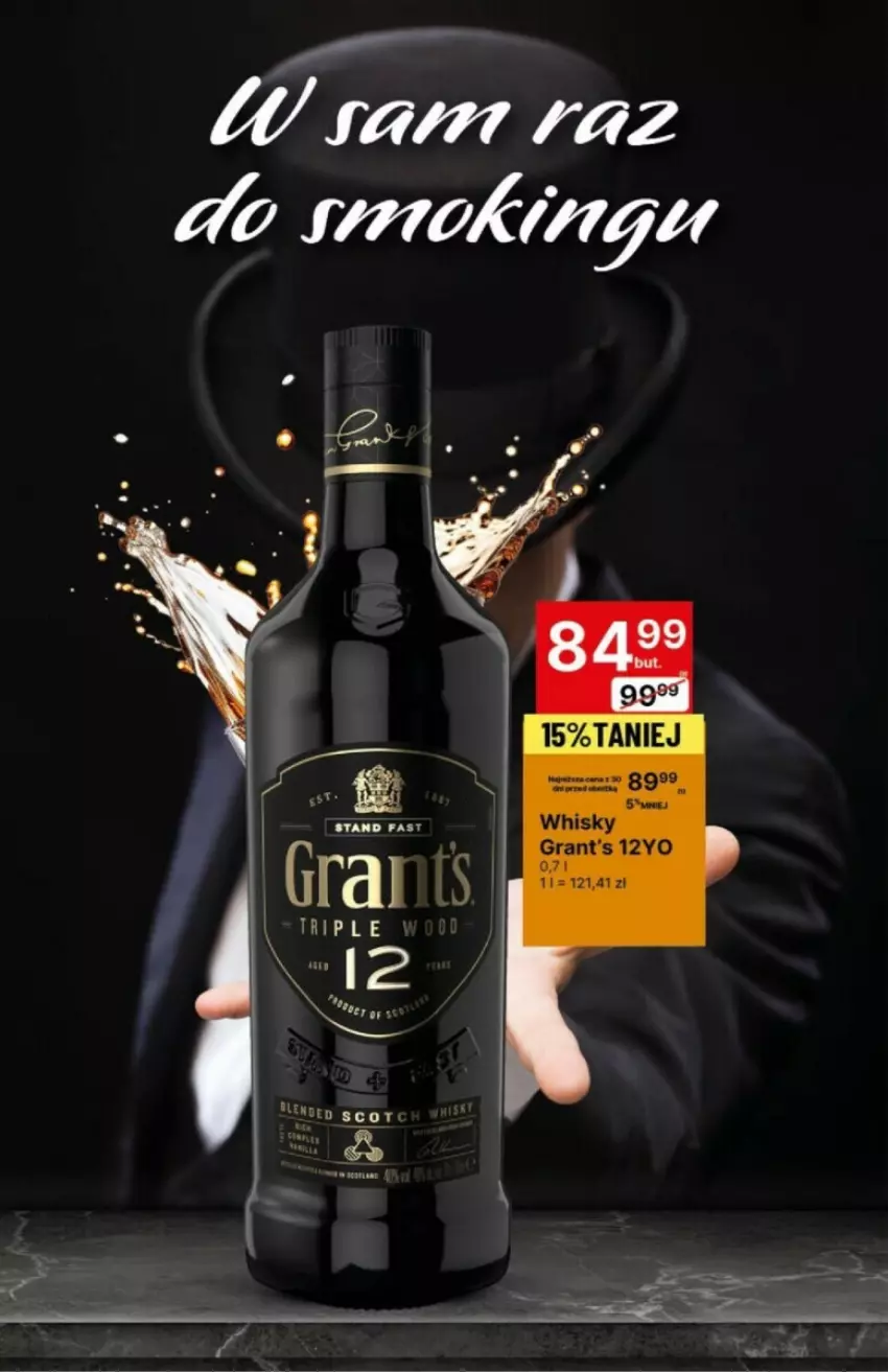 Gazetka promocyjna Delikatesy Centrum - ważna 23.11 do 06.12.2023 - strona 10 - produkty: Gra, Grant's, Whisky