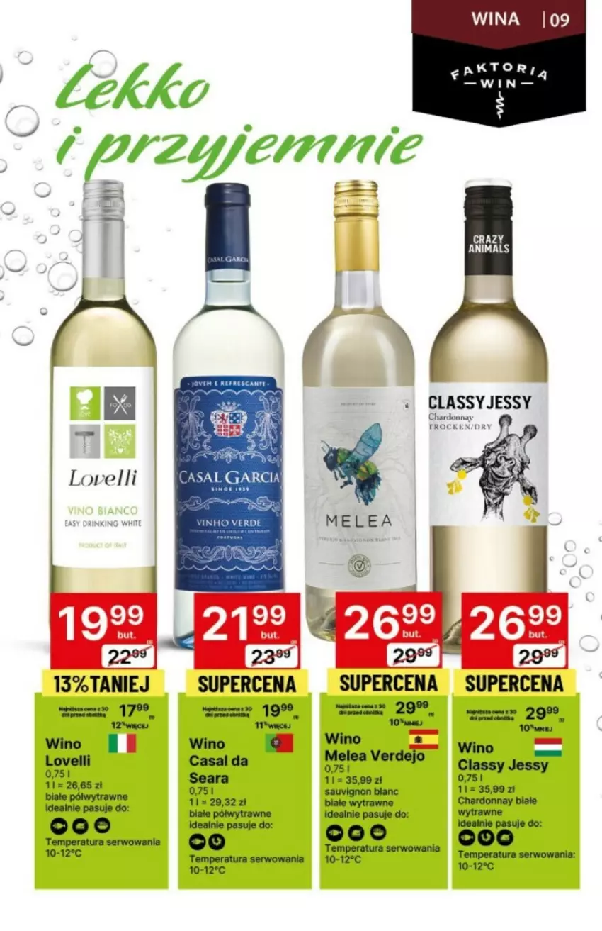 Gazetka promocyjna Delikatesy Centrum - ważna 23.11 do 06.12.2023 - strona 28 - produkty: Chardonnay, Sauvignon Blanc, Ser, Wino