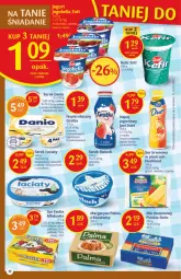 Gazetka promocyjna Delikatesy Centrum - Gazetka Delikatesy Centrum - Gazetka - ważna od 22.09 do 22.09.2021 - strona 12 - produkty: Cheddar, Ser, Pur, Zott, Kiwi, Palma, Serek, Bieluch, Margaryna, Hochland, Napój mleczny, Danio, Gouda, Napój, Kefir
