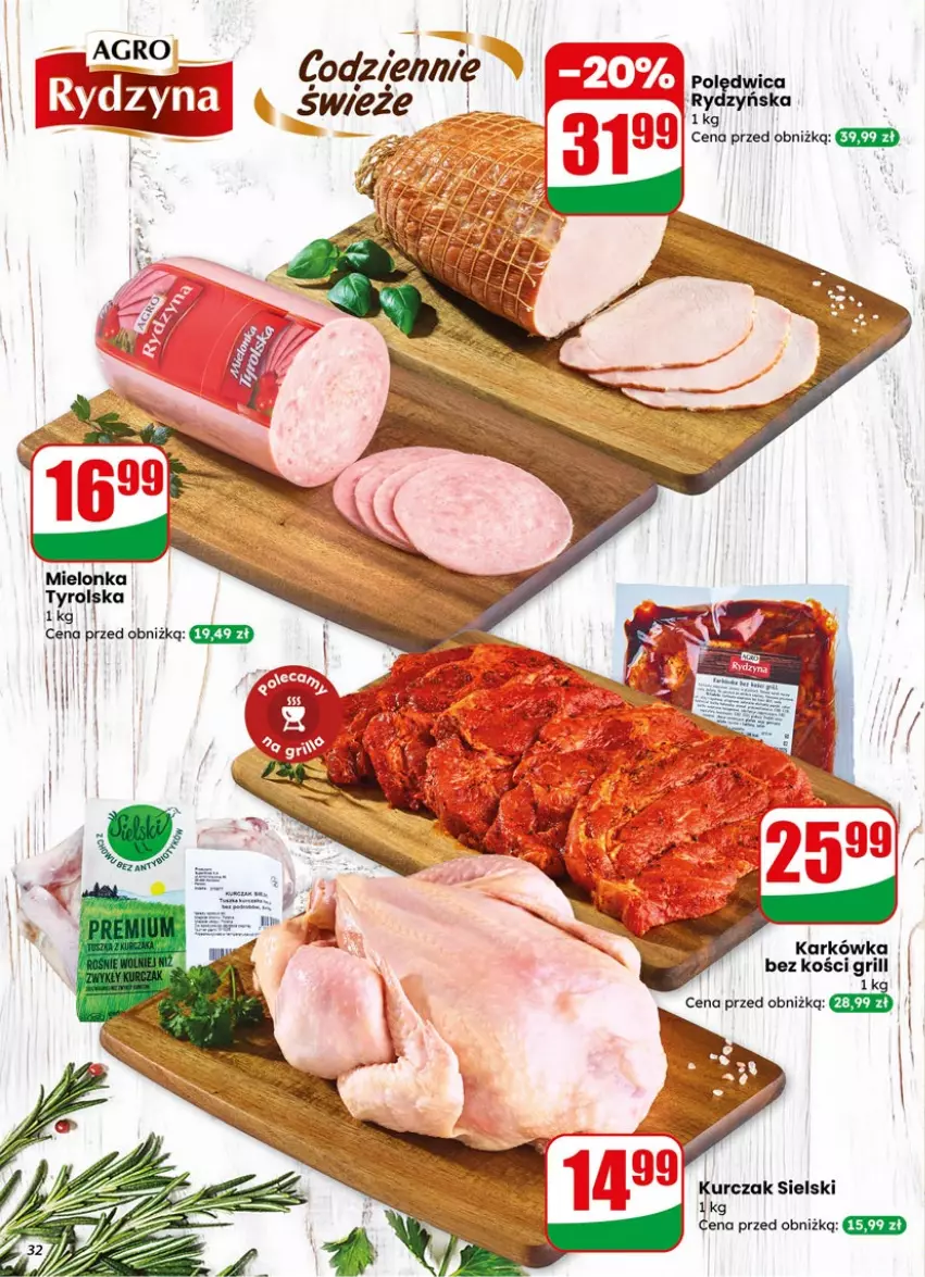 Gazetka promocyjna Dino - Gazetka 15 / 2026 - ważna 08.04 do 14.04.2026 - strona 32 - produkty: Grill, Kurczak