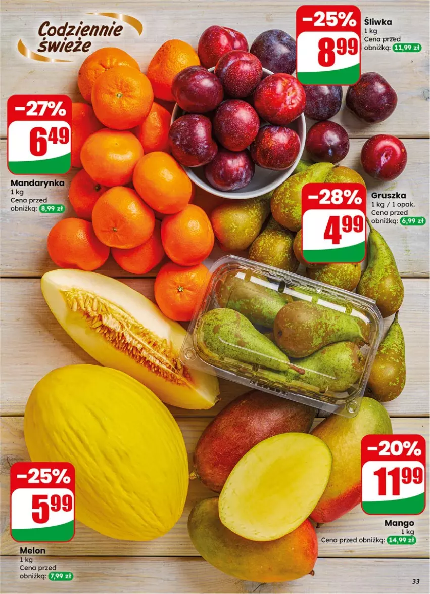 Gazetka promocyjna Dino - Gazetka 15 / 2026 - ważna 08.04 do 14.04.2026 - strona 33 - produkty: Mango, Melon