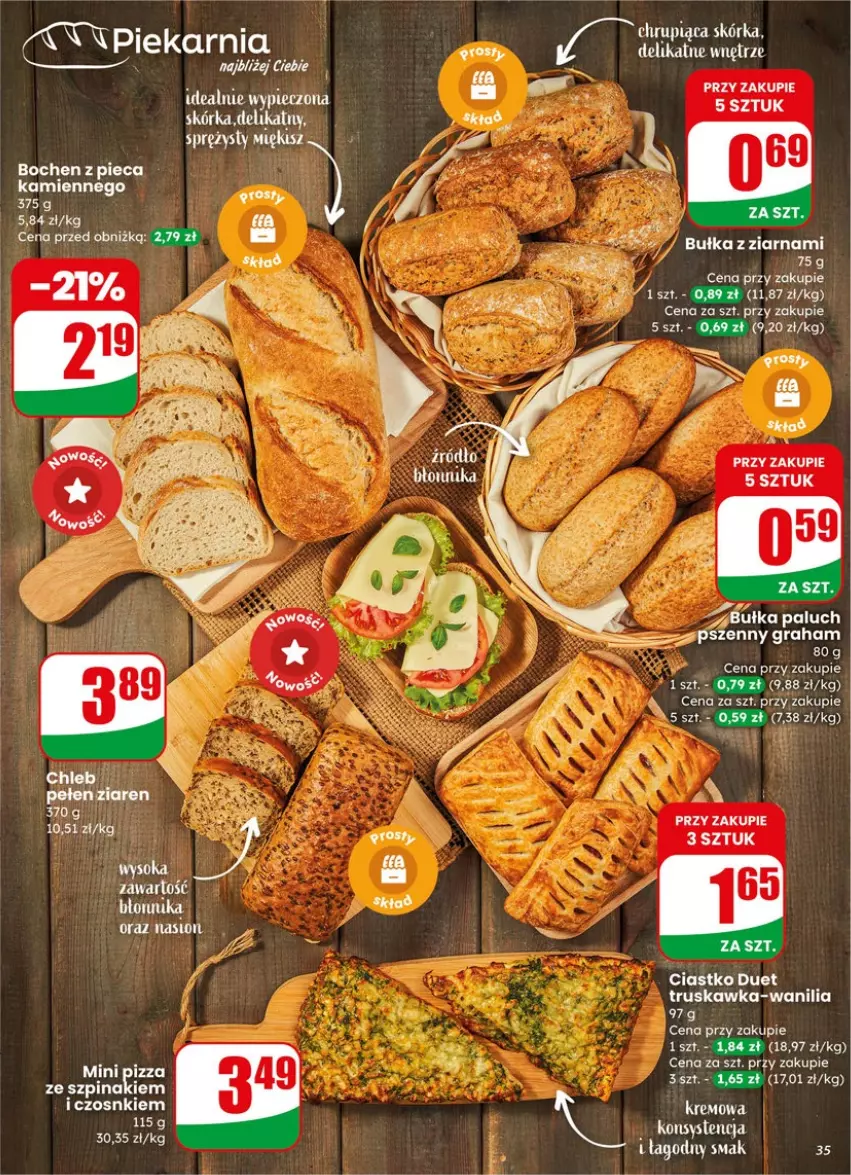 Gazetka promocyjna Dino - Gazetka 15 / 2026 - ważna 08.04 do 14.04.2026 - strona 35 - produkty: Piec