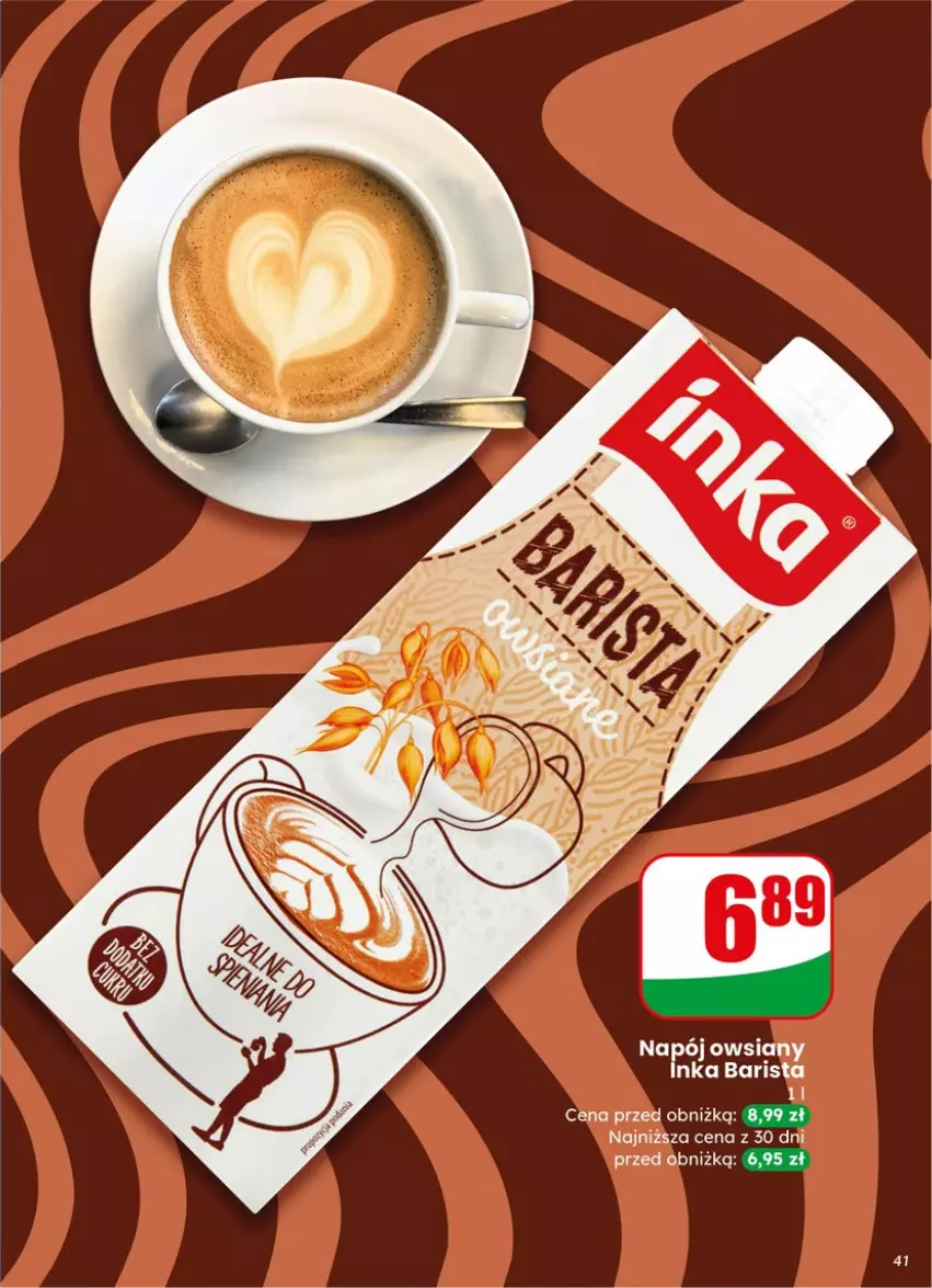 Gazetka promocyjna Dino - Gazetka 15 / 2026 - ważna 08.04 do 14.04.2026 - strona 41 - produkty: Inka, Napój
