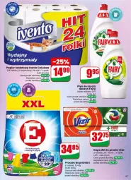 Gazetka promocyjna Dino - Gazetka 15 / 2026 - Gazetka - ważna od 14.04 do 14.04.2026 - strona 67 - produkty: Do mycia naczyń, Papier, Proszek do prania, Płyn do mycia naczyń, Papier toaletowy, Vizir, Rolki, Fairy, Płyn do mycia, Kapsułki do prania, Fa