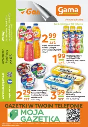 Gazetka promocyjna Gama - Gazetka - ważna od 15.03 do 15.03.2021 - strona 12 - produkty: Piec, Ser, Telefon, Rama, Jogurt, Napój jogurtowy, Serek, Margaryna, Serek twarogowy, Hochland, Napój niegazowany, Napój, Hortex