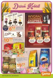 Gazetka promocyjna Gama - Gazetka - ważna od 15.03 do 15.03.2021 - strona 5 - produkty: Piec, Kawa rozpuszczalna, Cukier, Kawa ziarnista, Kawa mielona, Kawa, Czekolada, Prima, Galaretki, Cukierki, Jacobs, Woseba, Gala