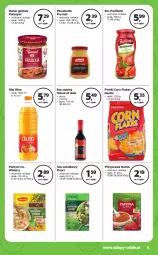 Gazetka promocyjna Odido - Gazetka - ważna od 02.05 do 02.05.2024 - strona 5 - produkty: Prymat, Corn flakes, Sos, Mus, House of Asia, Winiary, Sos sojowy, Sałat, Pudliszki, Kamis, Oleo, Olej, Nestlé, Knorr, Musztarda, Danie gotowe