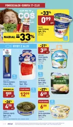 Gazetka promocyjna Aldi - Katalog spożywczy - Gazetka - ważna od 22.01 do 22.01.2022 - strona 12 - produkty: Ser, Hofburger, Jogurt, Balta Mare, Tera, Serek, Burger, Szprot, Hochland, Olej, Almette