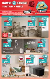 Gazetka promocyjna Biedronka - Okazje Tygodnia - Gazetka - ważna od 27.06 do 27.06.2026 - strona 47 - produkty: Puf, Biurko, Szafka, Wełna, Półka