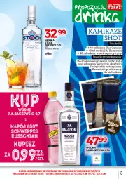 Gazetka promocyjna Topaz - Gazetka - Gazetka - ważna od 30.09 do 30.09.2021 - strona 3 - produkty: Sok, Cytryny, Wódka, Stock, Likier