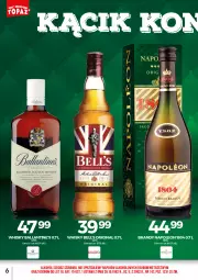 Gazetka promocyjna Topaz - Gazetka - Gazetka - ważna od 30.09 do 30.09.2021 - strona 6 - produkty: Bell, Leon, Whisky, Ballantine's, Brandy, Oleo, Fa