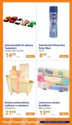 Gazetka promocyjna Action - Gazetka - ważna od 22.10 do 22.10.2024 - strona 17 - produkty: Nivea Men, Chodzik, Dezodorant, Samochodziki, Zestaw wellness, Nivea