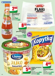 Gazetka promocyjna Dino - Gazetka 26 / 2026 - Gazetka - ważna od 30.06 do 30.06.2026 - strona 48 - produkty: Sałatka, Sok, Sól, Kopytka, Sałatka warzywna, Sałat, Flaki, Woda, Flaki wołowe, Lisner