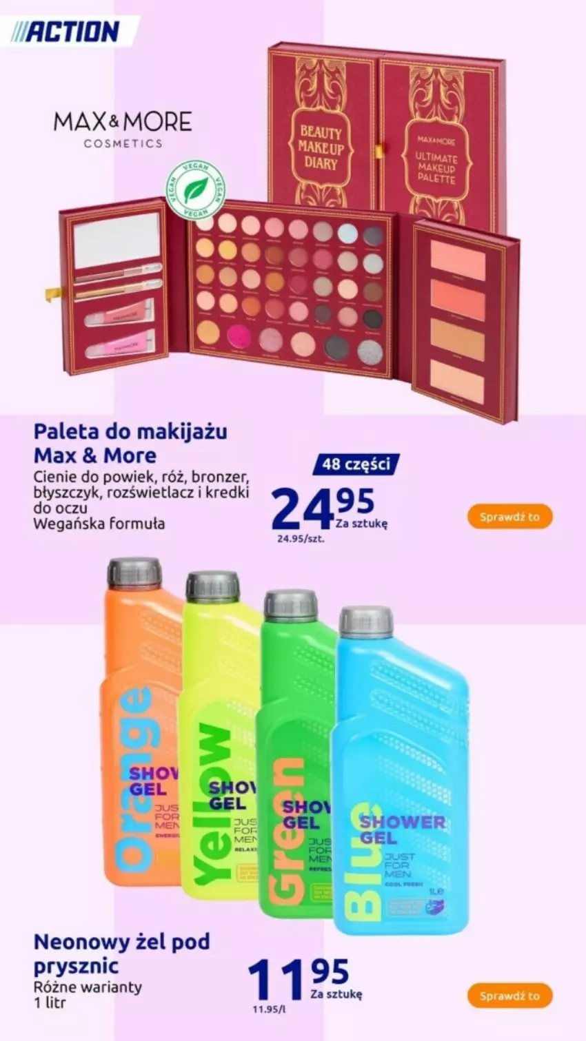 Gazetka promocyjna Action - ważna 06.11 do 12.11.2024 - strona 30 - produkty: Bronzer, Makijaż, Paleta, Rozświetlacz