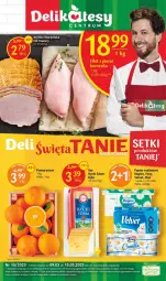 Gazetka promocyjna Delikatesy Centrum - Gazetka DC10 - Gazetka - ważna od 15.03 do 15.03.2023 - strona 1 - produkty: Rycki Edam, Ser, Rum, Gin, Papier, Pomarańcze, Papier toaletowy, Velvet, Szynka, Rolki, Edam, Foxy