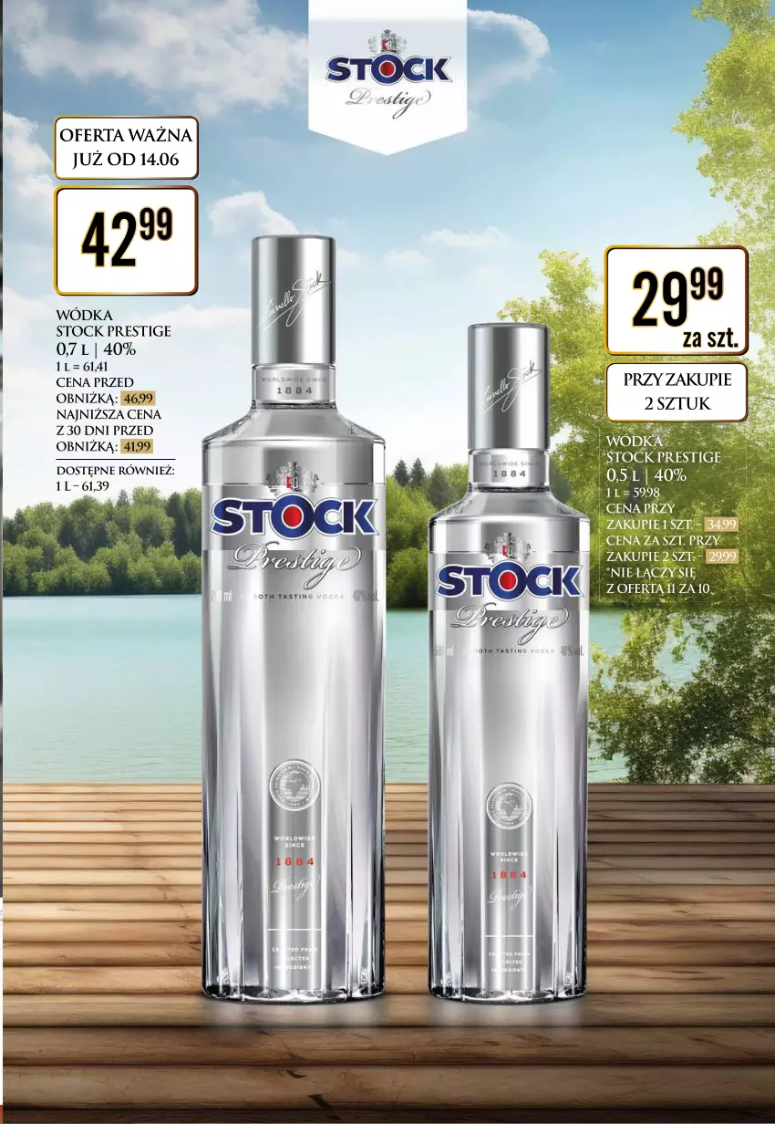 Gazetka promocyjna Dino - Katalog alkoholowy / czerwiec 2024 - ważna 17.06 do 22.06.2024 - strona 3 - produkty: Stock, Wódka