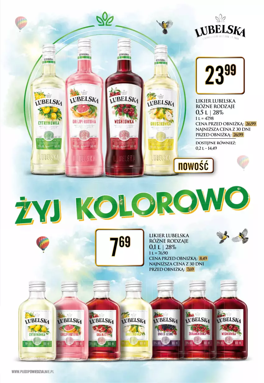 Gazetka promocyjna Dino - Katalog alkoholowy / czerwiec 2024 - ważna 17.06 do 22.06.2024 - strona 7 - produkty: Likier