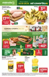 Gazetka promocyjna Stokrotka - Market Opole/Radom - Gazetka - ważna od 29.10 do 29.10.2024 - strona 1 - produkty: Kurczak, Majonez, Banany, Warzywa, Kujawski, Filet z piersi kurczaka, Winiary, Boczek, Owoce, Olej, Mięso