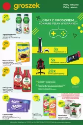 Gazetka promocyjna Groszek - Gazetka - Gazetka - ważna od 07.09 do 07.09.2021 - strona 1 - produkty: Piwa, Piwo, Gra, Danone, Jogurt, Kawa, Activia, Czekolada, Mola, Danio, Napój, Groszek, Milka, Hortex