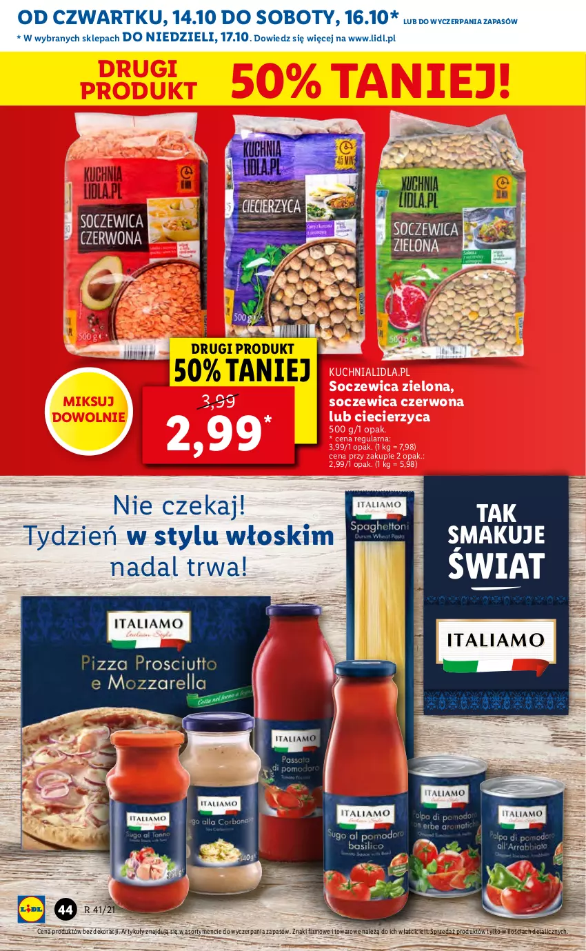 Gazetka promocyjna Lidl - GAZETKA - ważna 14.10 do 17.10.2021 - strona 44 - produkty: Kuchnia