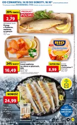 Gazetka promocyjna Lidl - GAZETKA - Gazetka - ważna od 17.10 do 17.10.2021 - strona 19 - produkty: Sałatka, Sos, Por, Rio Mare, Sałat, Pstrąg, Tuńczyk, Lazur, Sandacz