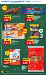 Gazetka promocyjna Lidl - GAZETKA - Gazetka - ważna od 17.10 do 17.10.2021 - strona 32 - produkty: Ciastka, Gin, Jutrzenka, Dr Gerard, Mola, Kakao, Góralki, Brownie, Kinder, Fa