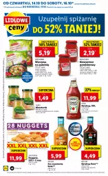 Gazetka promocyjna Lidl - GAZETKA - Gazetka - ważna od 17.10 do 17.10.2021 - strona 42 - produkty: Ketchup, Koncentrat pomidorowy, Warzywa, Sos, Por, Mus, Sezam, Pudliszki, Kamis, Heinz, Musztarda