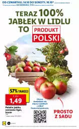 Gazetka promocyjna Lidl - GAZETKA - Gazetka - ważna od 17.10 do 17.10.2021 - strona 8 - produkty: Tera, Ligol, Jabłka