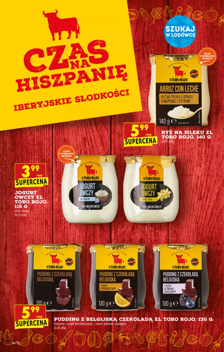 Gazetka promocyjna Biedronka - W tym tygodniu - ważna 17.02 do 23.02.2022 - strona 36 - produkty: Czekolada, Fa, Jogurt, LG, Pudding, Ryż, Ryż na mleku