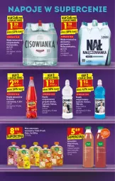 Gazetka promocyjna Biedronka - W tym tygodniu - Gazetka - ważna od 23.02 do 23.02.2022 - strona 49 - produkty: Nałęczowianka, Por, Mus, Gra, Napoje, Hellena, Napój gazowany, Smoothie, Oshee, Woda mineralna, Woda, Napój, Cisowianka
