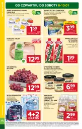 Gazetka promocyjna Stokrotka - Supermarket - Gazetka - ważna od 14.01 do 14.01.2026 - strona 2 - produkty: Kurczak, Makaron, Warzywa, Ser, Gra, Primavera, Mlekovita, Serek homogenizowany, Serek, Optima, Winogrona, Farm Milk, Spichlerz Rusiecki, Prima, Owoce, Woda, Wino, Masło, Olma, Kiełbasa, Mięso, Mleko, Fa