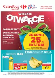 Gazetka promocyjna Carrefour - Gazetka Wielkie otwarcie Market Łomża - Gazetka - ważna od 13.06 do 13.06.2022 - strona 1 - produkty: Piwa, Kujawski, Gra, Papier, Olej