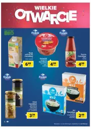 Gazetka promocyjna Carrefour - Gazetka Wielkie otwarcie Market Łomża - Gazetka - ważna od 13.06 do 13.06.2022 - strona 6 - produkty: Ryż, Oliwki, Napój roślinny, Herbatniki, Napój