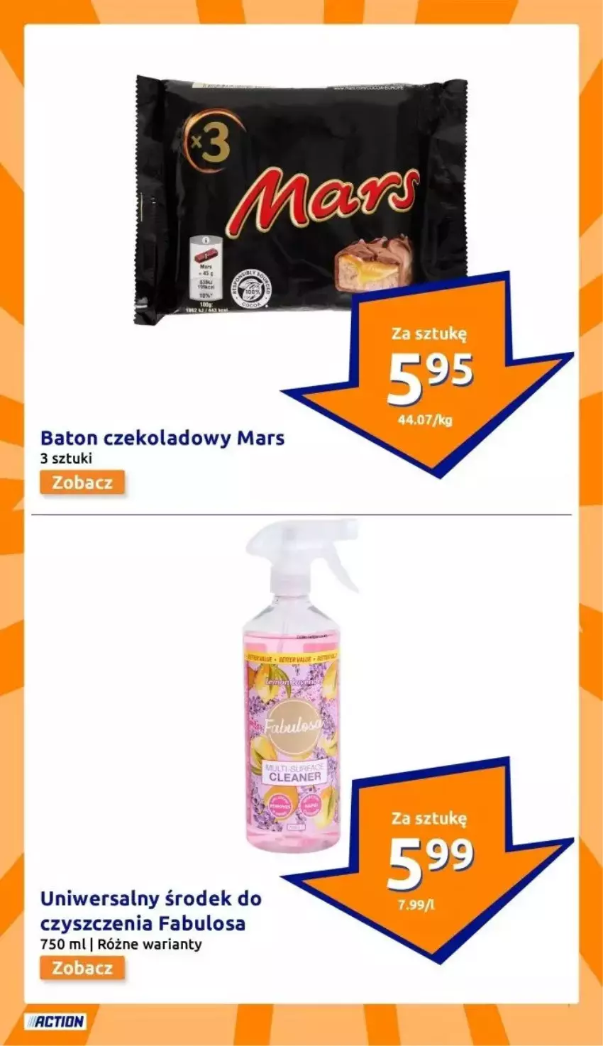 Gazetka promocyjna Action - ważna 22.01 do 28.01.2025 - strona 6 - produkty: Baton, Fa, Mars