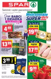 Gazetka promocyjna Spar - Spar - Gazetka - ważna od 25.01 do 25.01.2023 - strona 1 - produkty: Kurczak, Lubella, Makaron, Sok, Bell, Papryka, Kawa mielona, Kawa, Czekolada mleczna, Czekolada, Ferrero, Bella, Jacobs