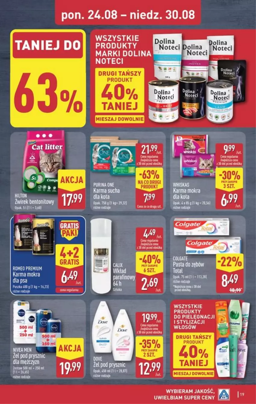 Gazetka promocyjna Aldi - Pełna oferta - ważna 24.08 do 30.08.2026 - strona 19 - produkty: Dada, Gra, Nivea, Nivea Men