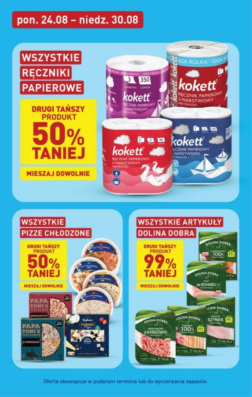 Gazetka promocyjna Aldi - Pełna oferta - ważna 24.08 do 30.08.2026 - strona 22 - produkty: Koc, Papier, Ręcznik