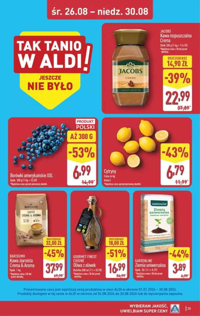 Gazetka promocyjna Aldi - Pełna oferta - ważna 24.08 do 30.08.2026 - strona 25 - produkty: Jacobs