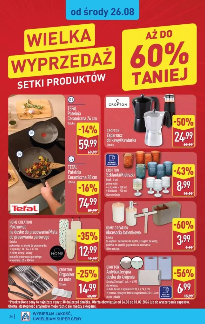 Gazetka promocyjna Aldi - Pełna oferta - ważna 24.08 do 30.08.2026 - strona 26 - produkty: Dozownik, Isla, Lanki