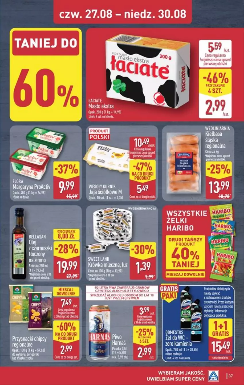 Gazetka promocyjna Aldi - Pełna oferta - ważna 24.08 do 30.08.2026 - strona 37 - produkty: Fa, Gra, Haribo, Piwa