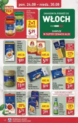 Gazetka promocyjna Aldi - Pełna oferta - Gazetka - ważna od 30.08 do 30.08.2026 - strona 14 - produkty: Piwo, Makaron, Ciastka, Ser, Smakowita, Krem pistacjowy, Lazur, Biszkopty