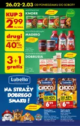Gazetka promocyjna Biedronka - Od poniedzialku - Gazetka - ważna od 02.03 do 02.03.2024 - strona 47 - produkty: Lubella, Ketchup, Mus, Bell, Bella, Obrus