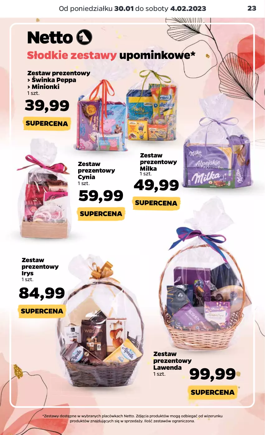 Gazetka promocyjna Netto - Artykuły spożywcze - ważna 30.01 do 04.02.2023 - strona 23 - produkty: Gra, Inka, Milka, Zestaw prezentowy