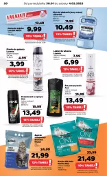 Gazetka promocyjna Netto - Artykuły spożywcze - Gazetka - ważna od 04.02 do 04.02.2023 - strona 20 - produkty: Pur, Płyn do płukania jamy ustnej, Listerine, Dezodorant, Purina, Pasta do zębów, Pianka do golenia, Lacalut, Płyn do płukania, Lakier do włosów, Lakier