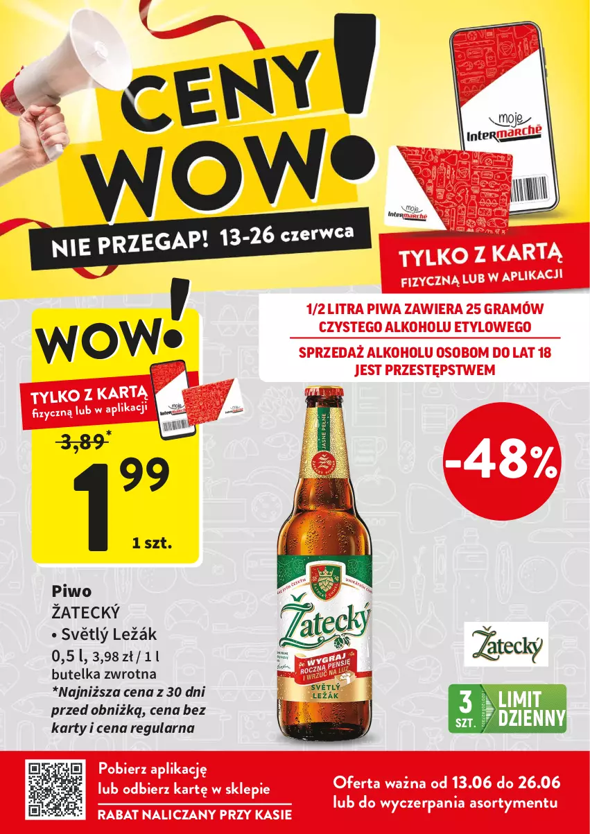 Gazetka promocyjna Intermarche - ważna 13.06 do 26.06.2024 - strona 3 - produkty: Gra, Piwa, Piwo