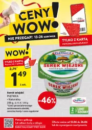 Gazetka promocyjna Intermarche - Gazetka - ważna od 26.06 do 26.06.2024 - strona 5 - produkty: Serek wiejski, Ser, Piątnica, Serek