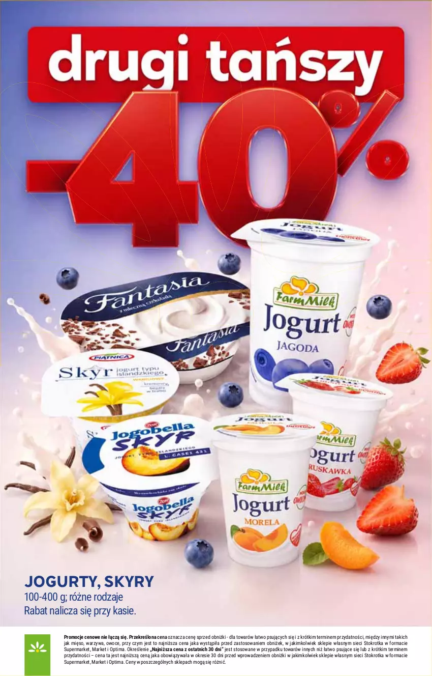 Gazetka promocyjna Stokrotka - Supermarket - ważna 23.07 do 29.07.2026 - strona 2 - produkty: HP, Jogurt