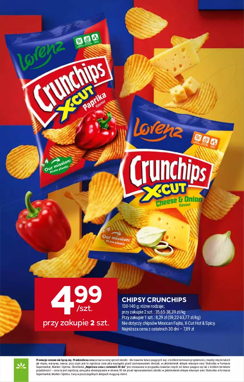 Gazetka promocyjna Stokrotka - Supermarket - ważna 23.07 do 29.07.2026 - strona 40 - produkty: Chipsy, Crunchips, HP