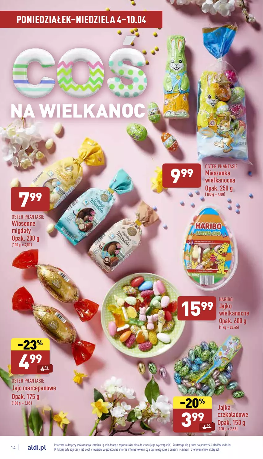 Gazetka promocyjna Aldi - Katalog spożywczy - ważna 04.04 do 10.04.2022 - strona 14 - produkty: Haribo, Migdały