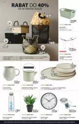 Gazetka promocyjna Jysk - Oferta tygodnia - Gazetka - ważna od 16.04 do 16.04.2023 - strona 15 - produkty: Ubrania, Mus, Gra, Dzbanek, Kosz, Talerz, Zegar, Roślina sztuczna, Suszarka, Kubek